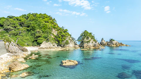 鳥取の浦富海岸