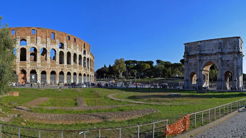 ローマのコンスタンティヌス帝の凱旋門