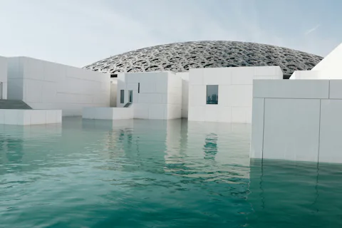 アラブ首長国連邦のルーブル・アブダビ美術館