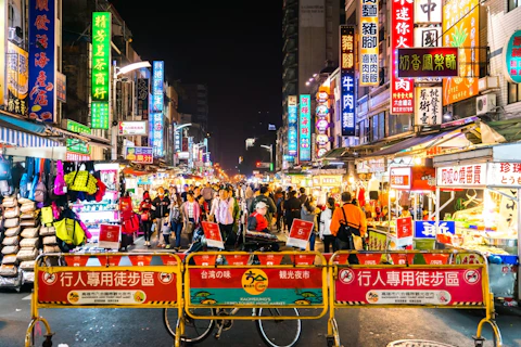 高雄の六合夜市