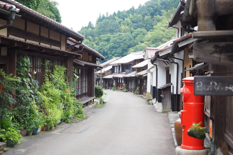 島根の大森の町並み