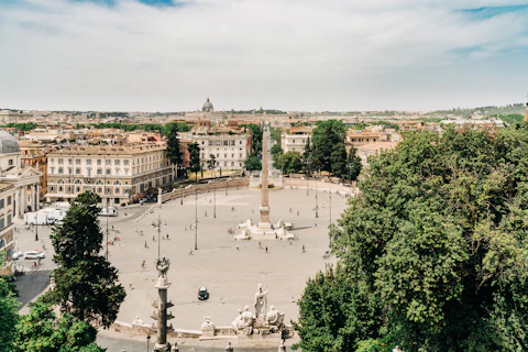 ローマのポポロ広場