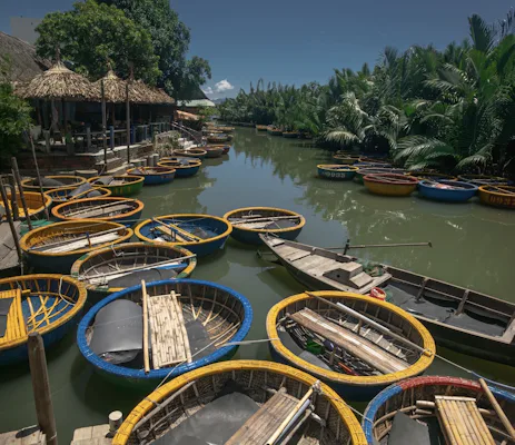 ベトナムのカムタイン村(ココナッツビレッジ)