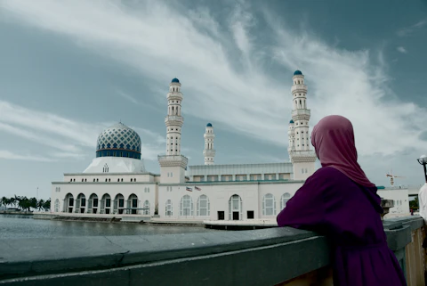 マレーシアのコタキナバル市立モスク