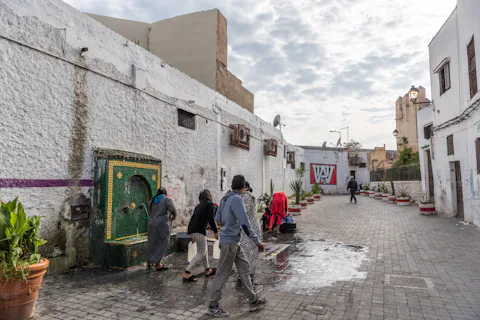 カサブランカのオールドメディナ(旧市街)