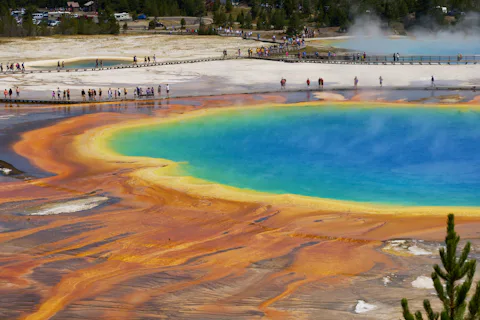 アメリカのイエローストーン国立公園