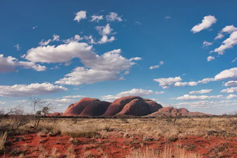 エアーズロックのマウントオルガ