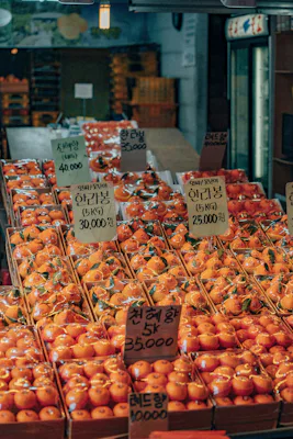 韓国の東門市場