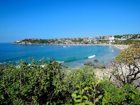 メキシコのプエルト・エスコンディード（Puerto Escondido）