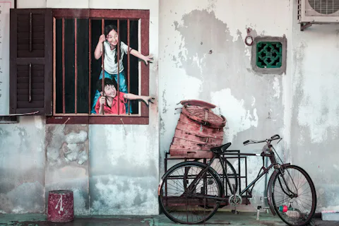 マレーシアのジョージタウンストリートアート