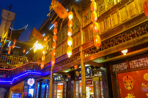 中国の錦里古街