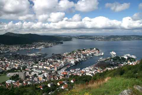 ベルゲンのフロイエン山