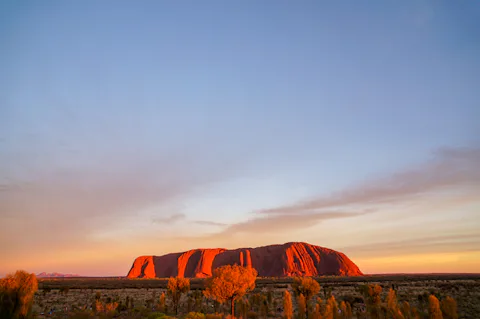 エアーズロックのウルル・サンライズ観賞エリア