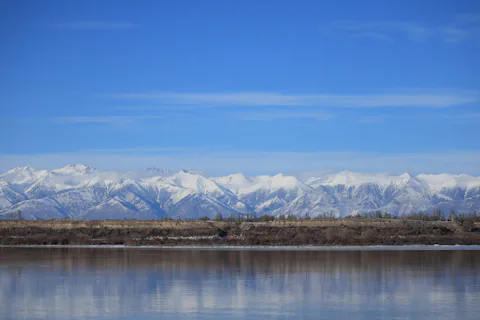キルギスのイシク・クル湖