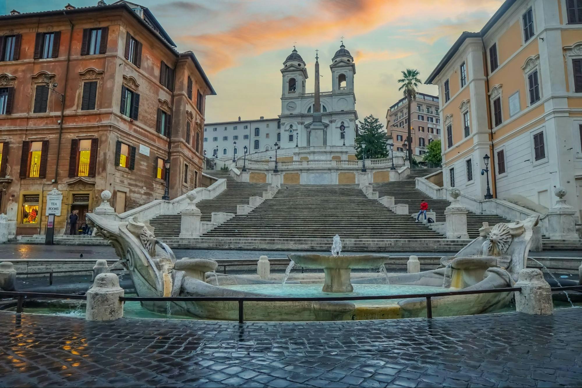 スペイン広場（Piazza di Spagna）