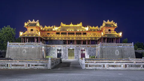 ダナンのフエの建造物群