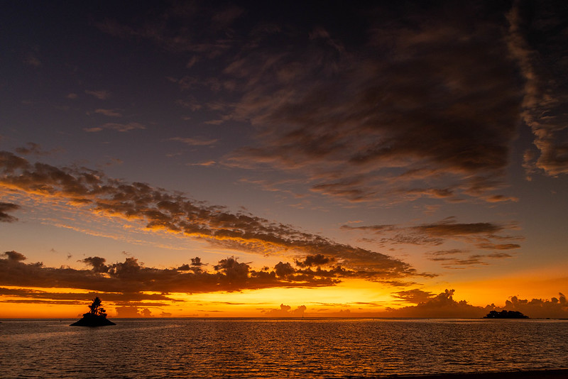 Fiji Sunset by Chris Hoare is licensed under CC BY 2.0