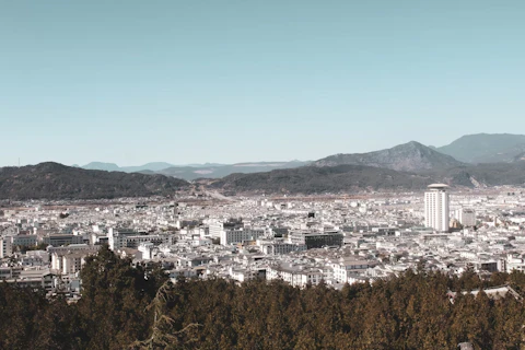 麗江の新市街エリア