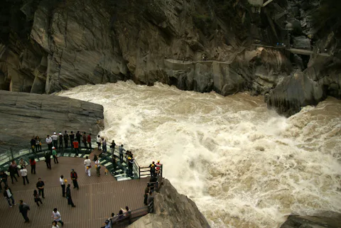 シャングリラの虎跳峡