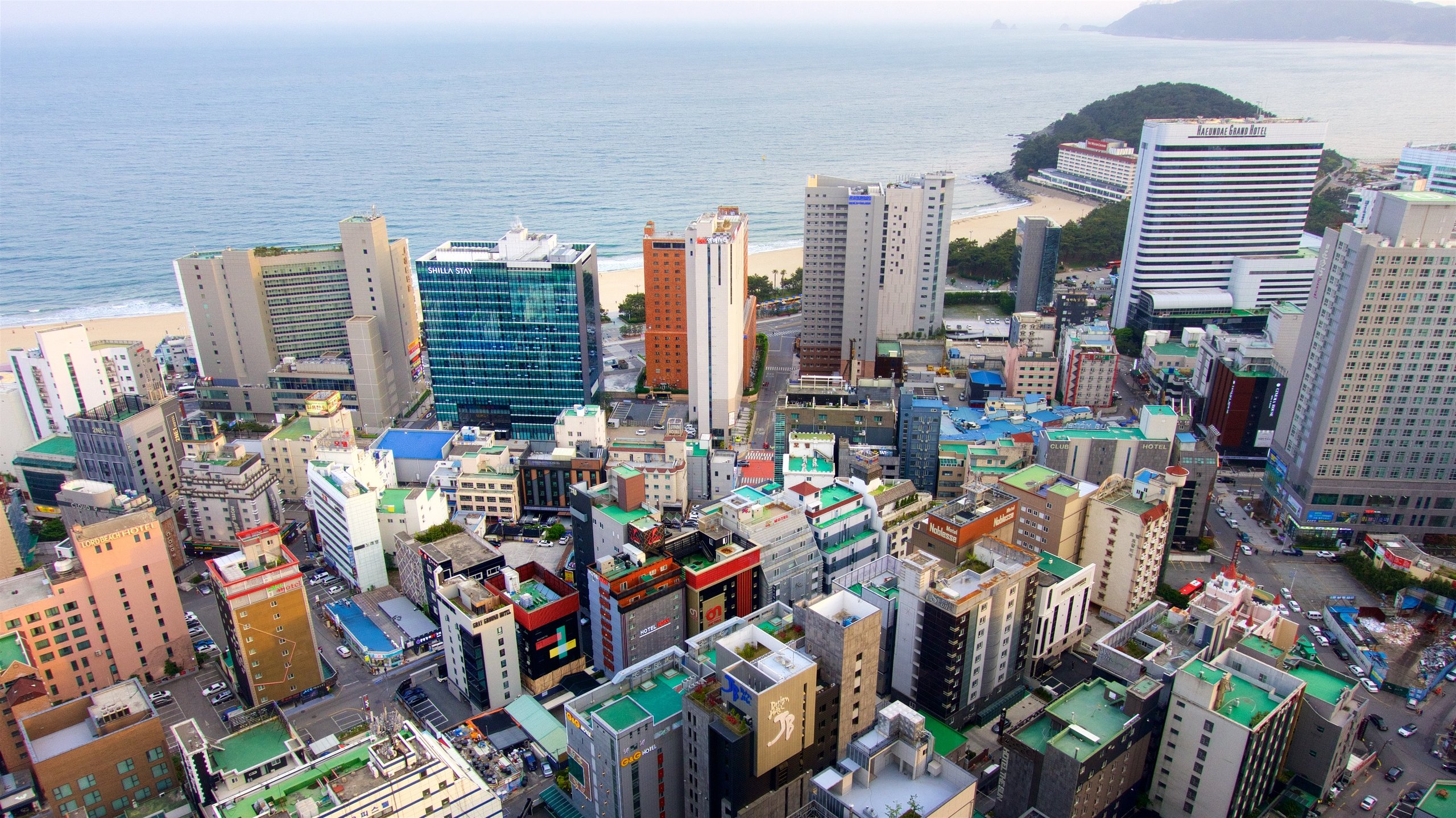 釜山の海雲台