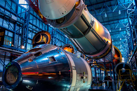 アメリカのケネディ宇宙センター