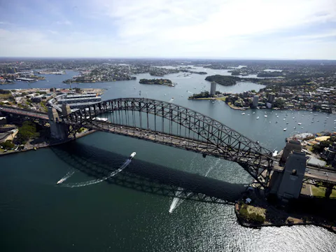 オーストラリアのハーバーブリッジ