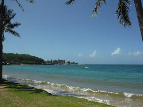 ニューカレドニアのアンスバタビーチ