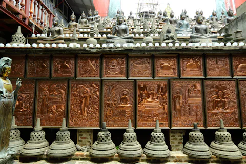 スリランカのガンガラーマ寺院