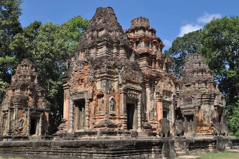 カンボジアのロリュオス遺跡群