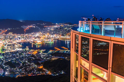 長崎の稲佐山の夜景