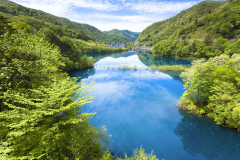 群馬の奥四万湖