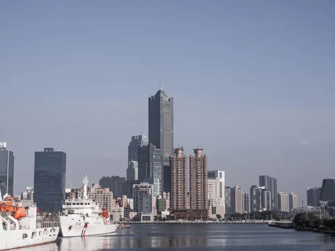 高雄の前金区周辺