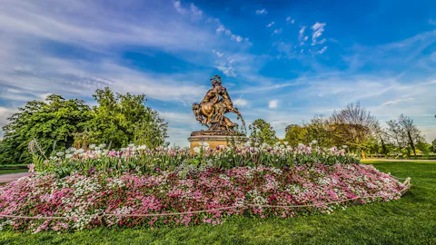 フランスのテット・ドール公園
