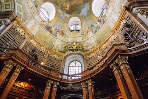 ウィーンのオーストリア国立図書館