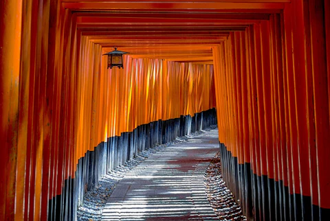 京都の伏見稲荷神社