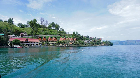 インドネシアのトバ湖