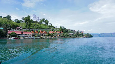 インドネシアのトバ湖