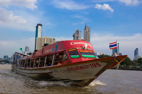 バンコクのチャオプラヤー川