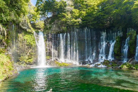 静岡の白糸の滝