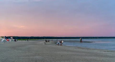 エストニアのパルヌビーチ(Pärnu Beach)