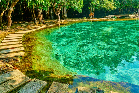 クラビのエメラルドプール(サ・モラコット)