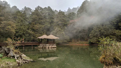 阿里山の姉妹潭