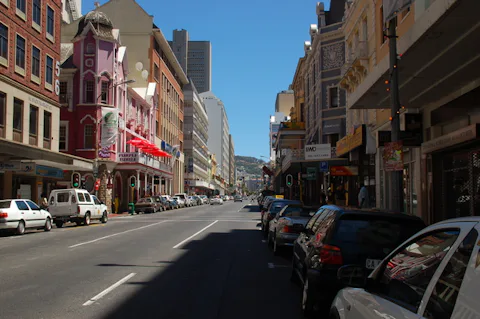 ケープタウンのロングストリート