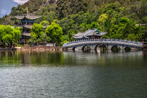 麗江の黒龍潭公園