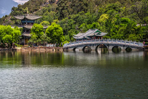 麗江の黒龍潭公園