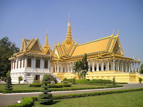 カンボジアのカンボジア王宮