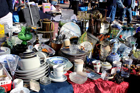 ヘルシンキのヒエタラハティ・フリーマーケット