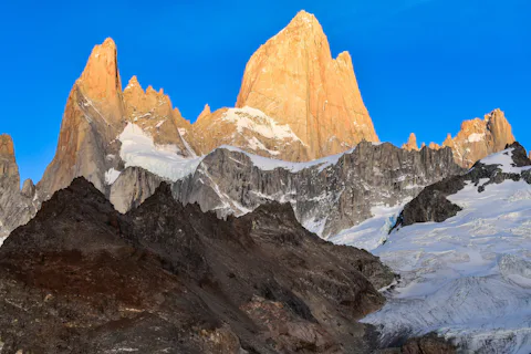 アルゼンチンのフィッツ ロイ山