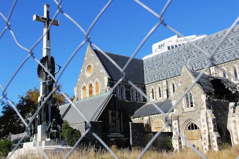 ニュージーランドのクライストチャーチ大聖堂