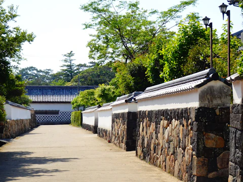 山口の萩城下町